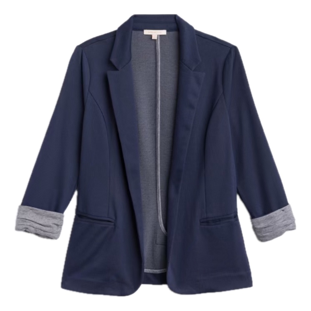Asa Knit Blue Blazer